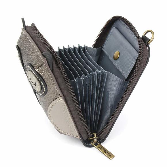 Rfid Cute-C Credit Card Holder Wallet Wristlet - Faux Leather Cute-C ;) - Picture 4 of 7